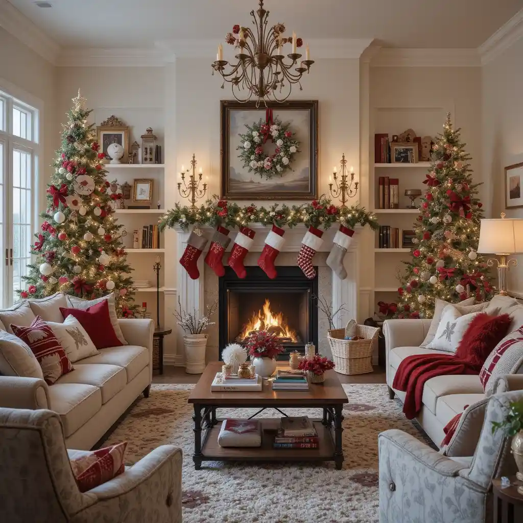Christmas Living Room