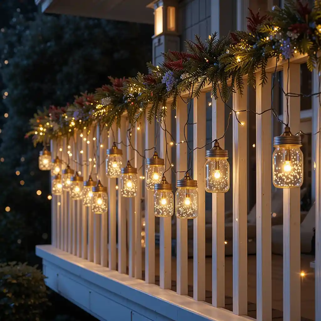 Balcony Christmas Lights 