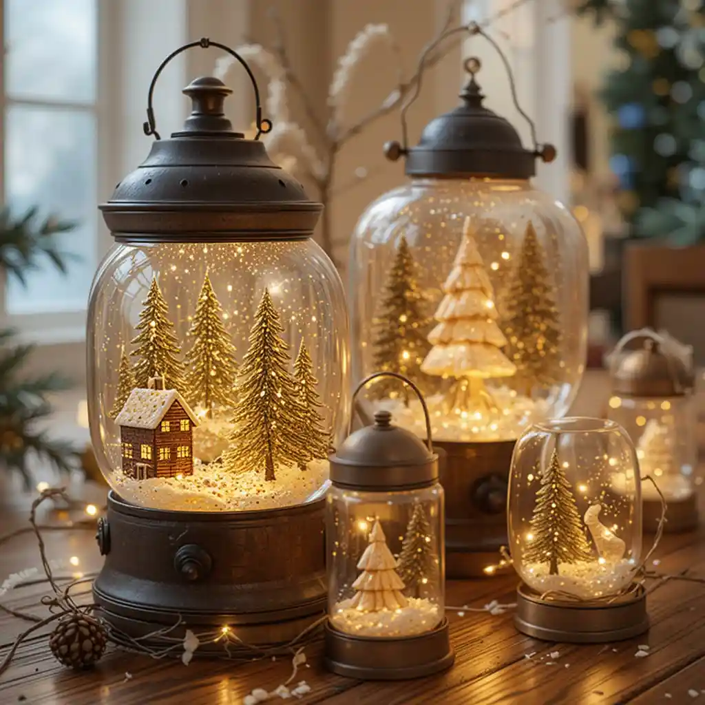 Christmas Lantern Decor