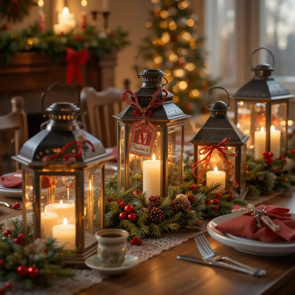 Christmas Lantern Decor