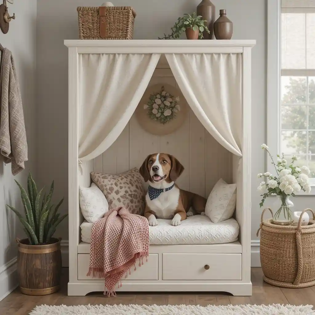 30 Brilliant Dog Nook Ideas to Pamper Your Furry Friend