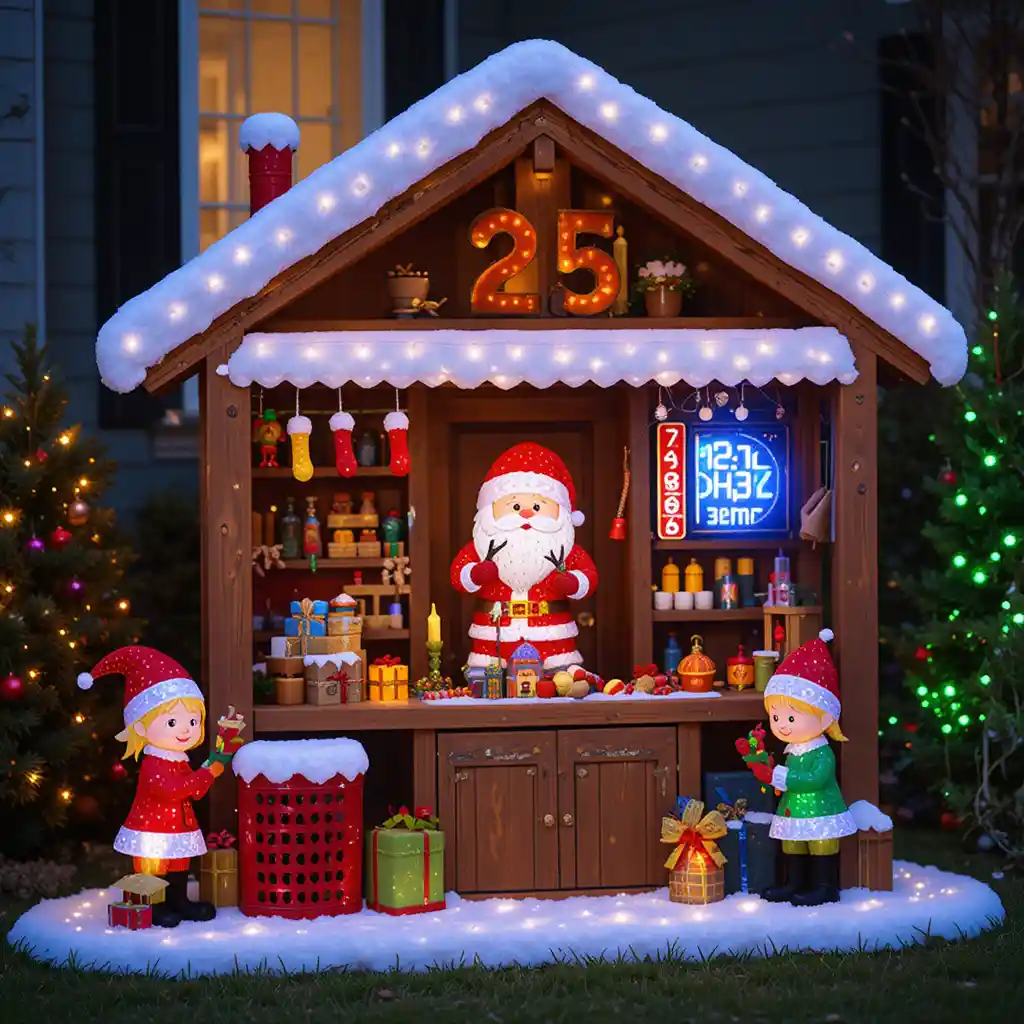 Christmas Countdown Outdoor Decorations