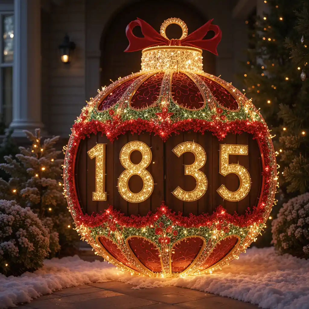 Christmas Countdown Outdoor Decorations