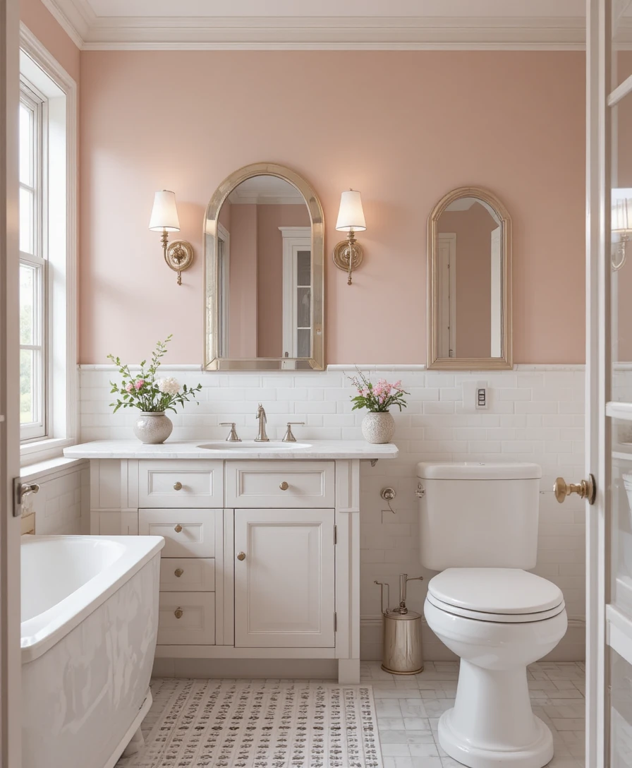 Blush Bathroom Color