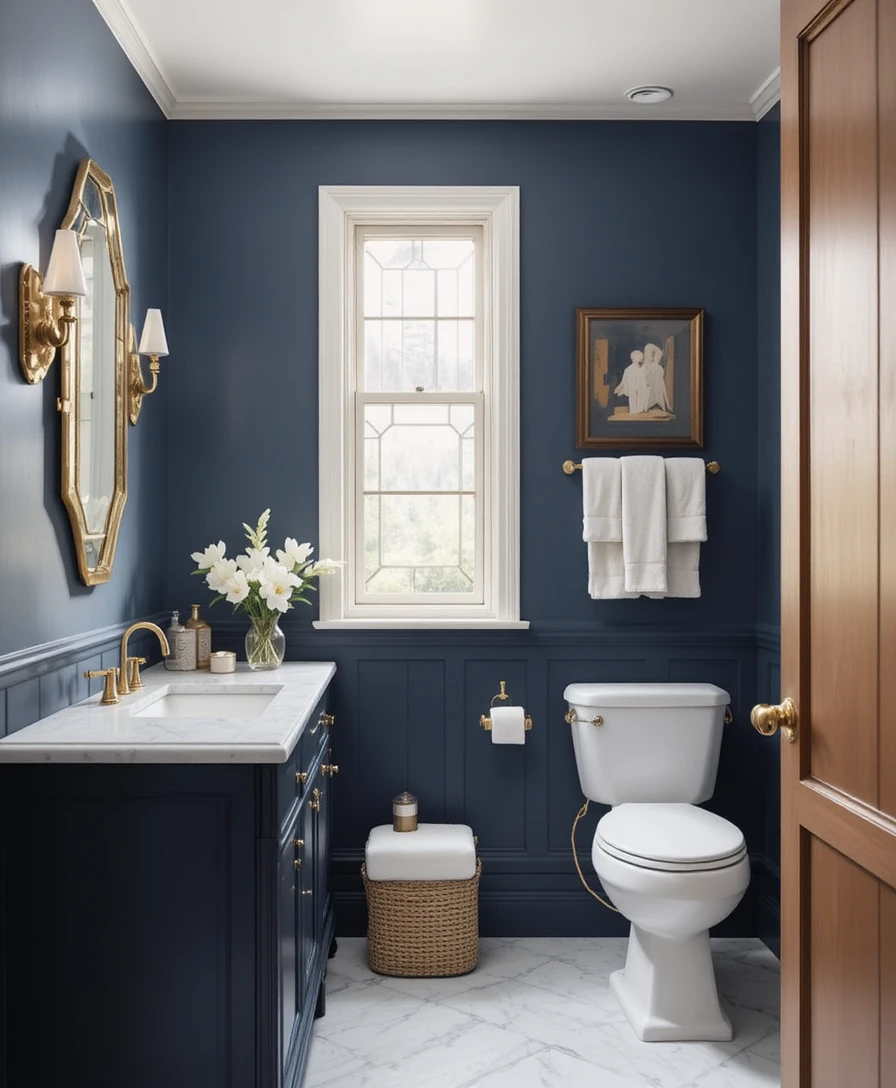 Bold Bathroom Color 