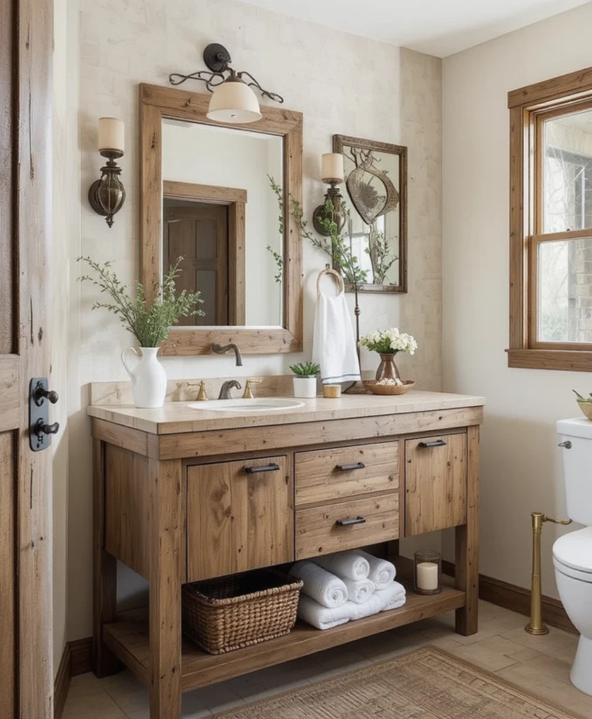 Rustic Bathroom