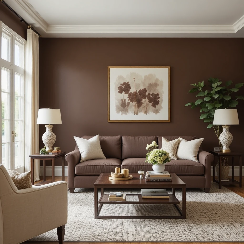 Chocolate Brown Paint Colors