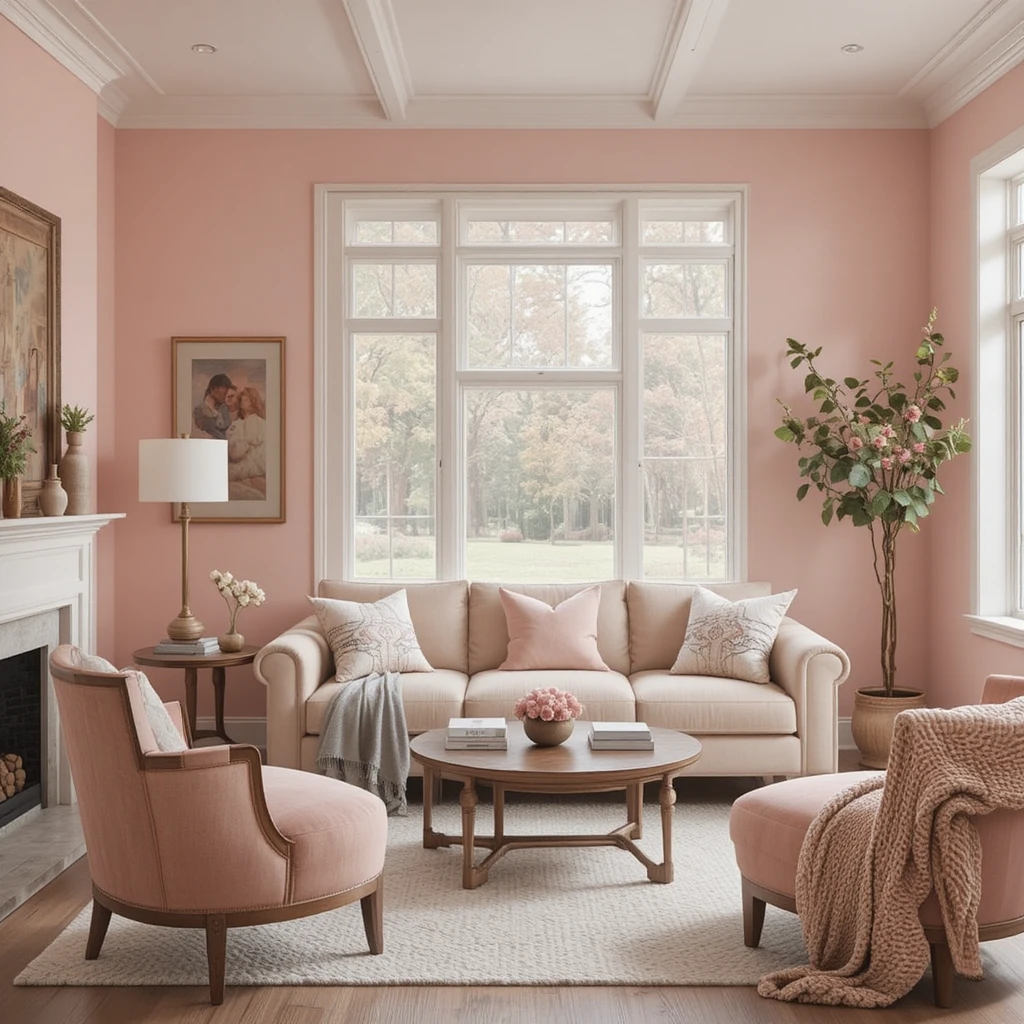 Blush Pink Paint Colors