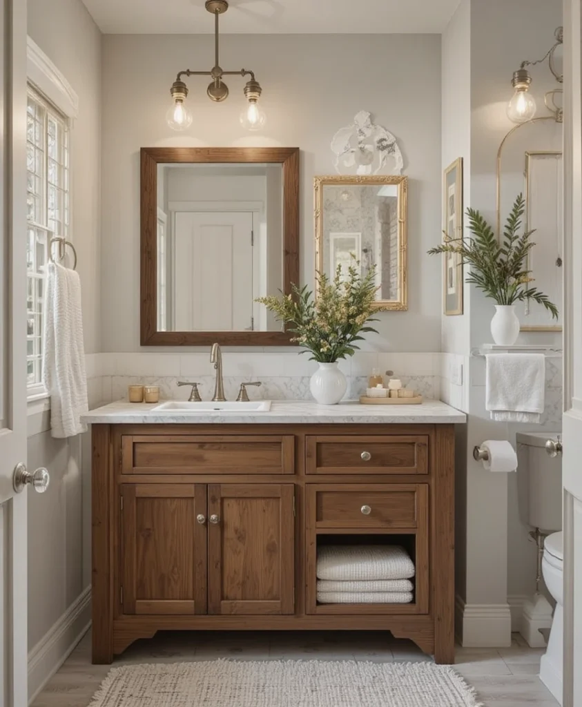 Modern Farmhouse Bathroom