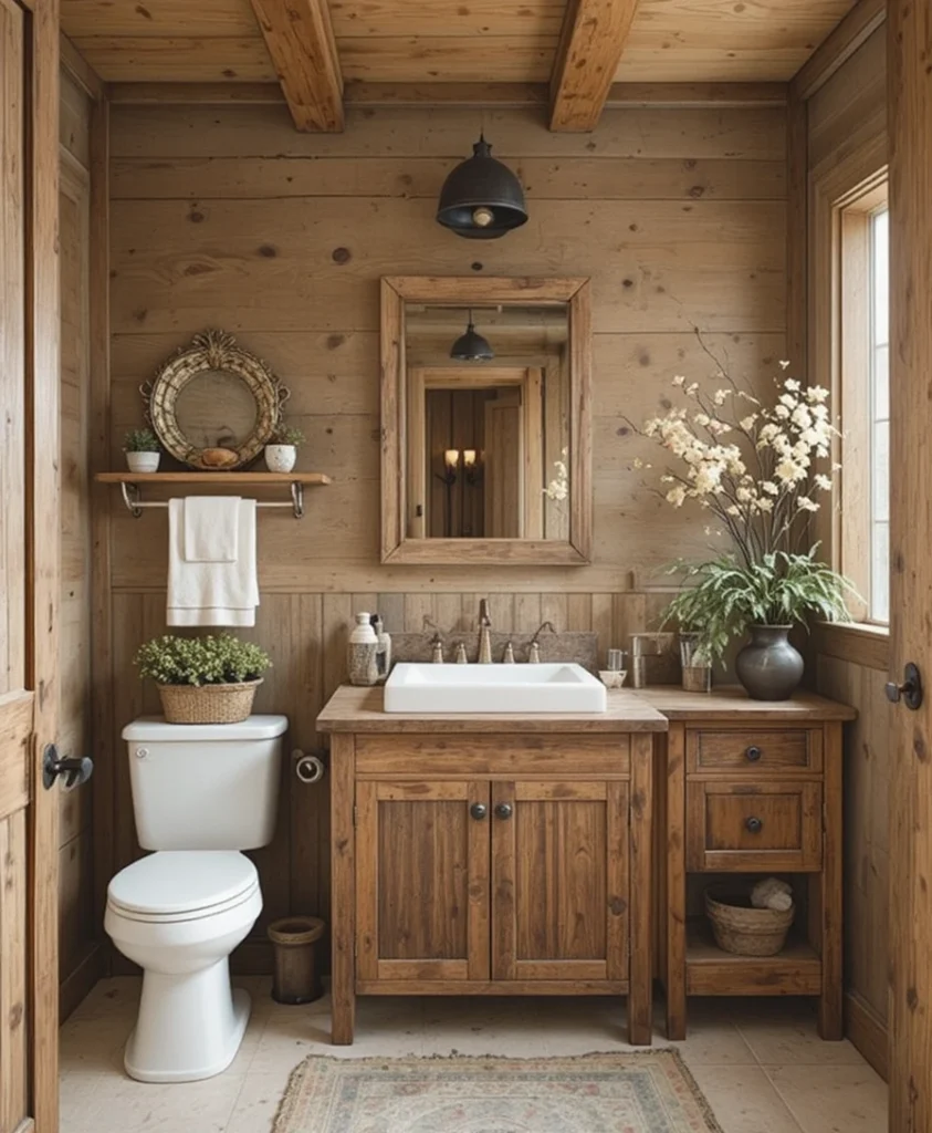 Rustic Bathroom