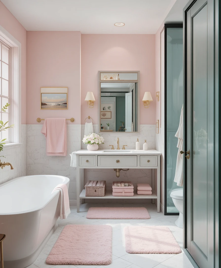 Pastel Bathroom