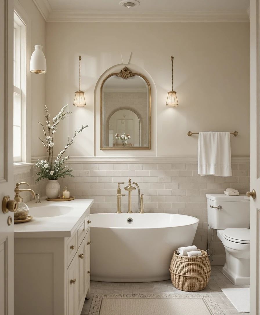 Soft Neutral Bathroom
