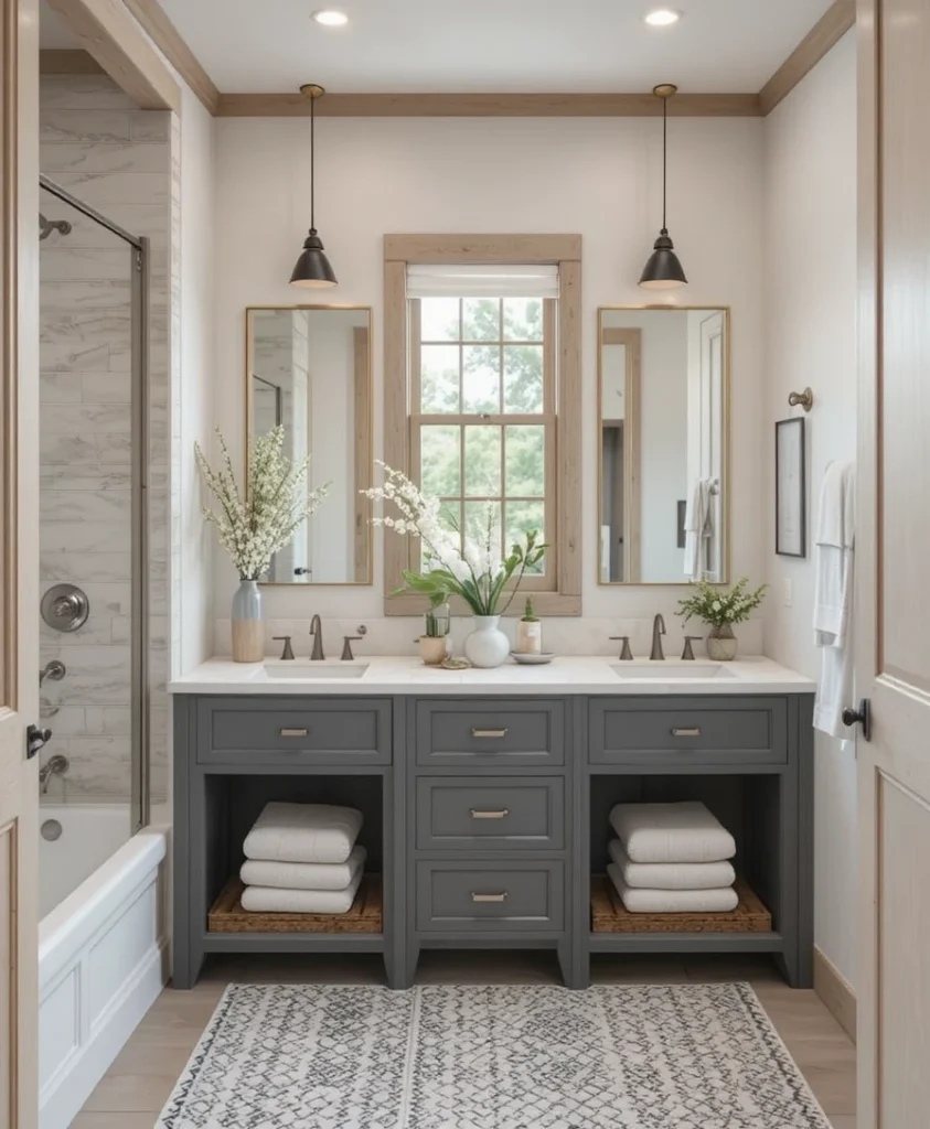 Modern Farmhouse Bathroom