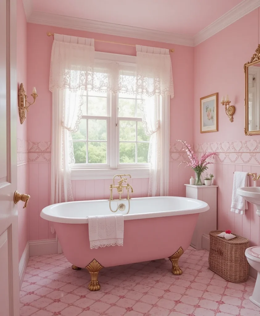 Pink Bathroom Ideas