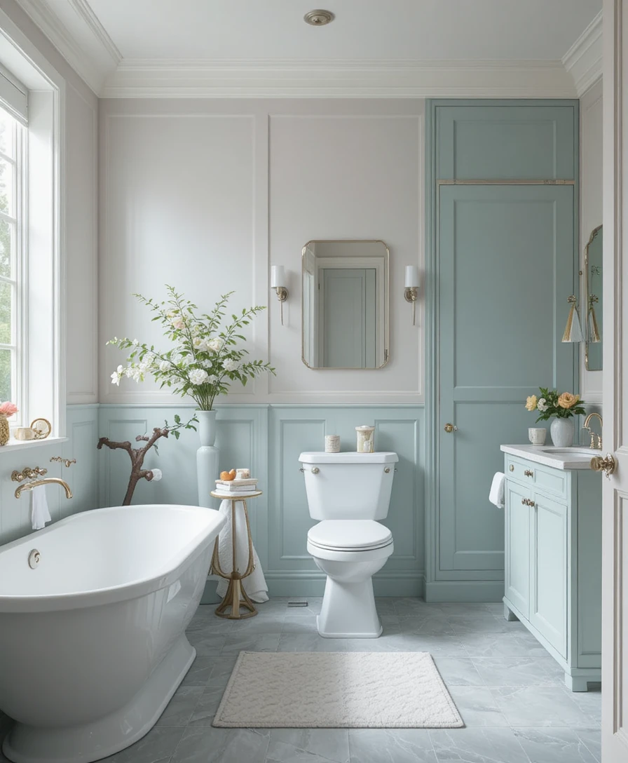 Pastel Bathroom