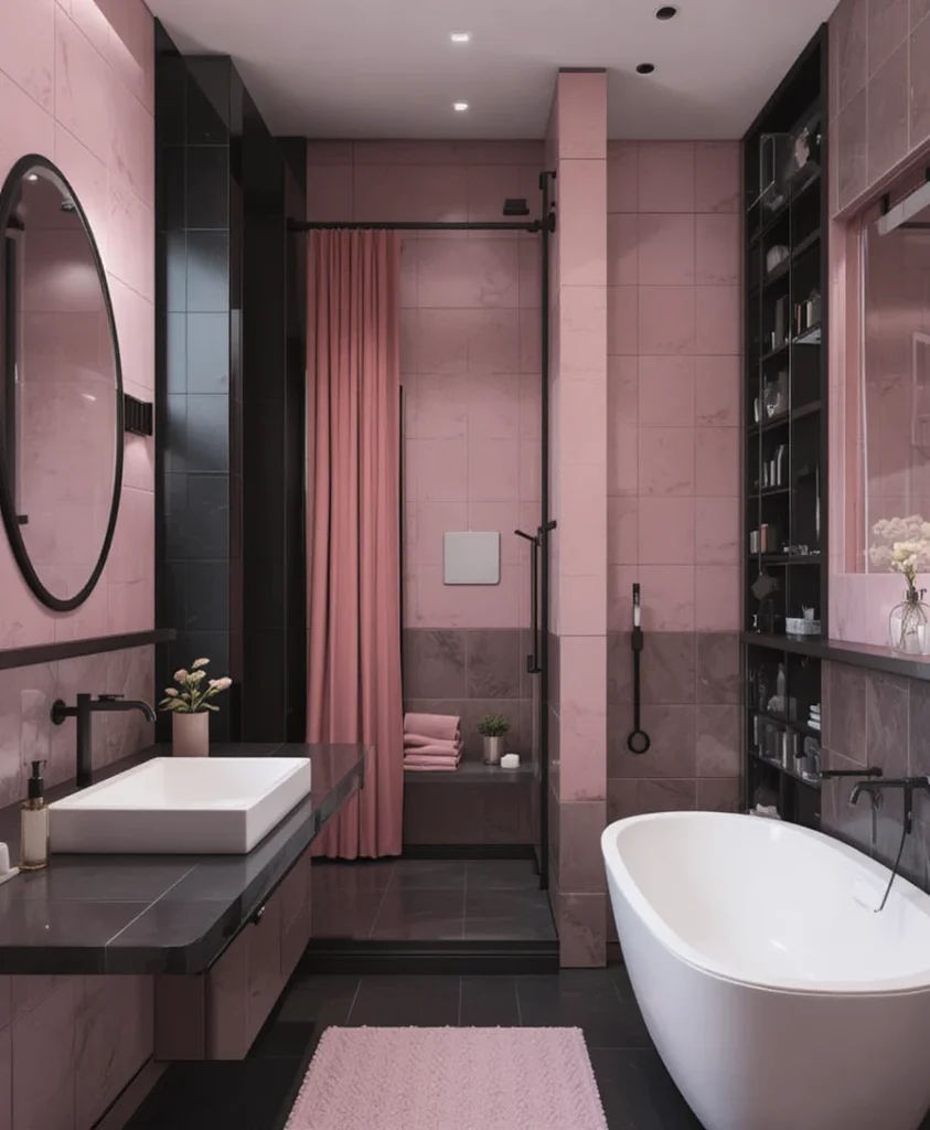 Pink Bathroom Ideas