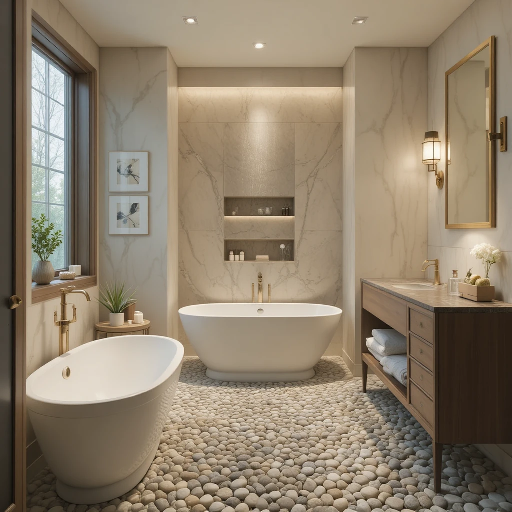 Spa-Inspired Bathroom 