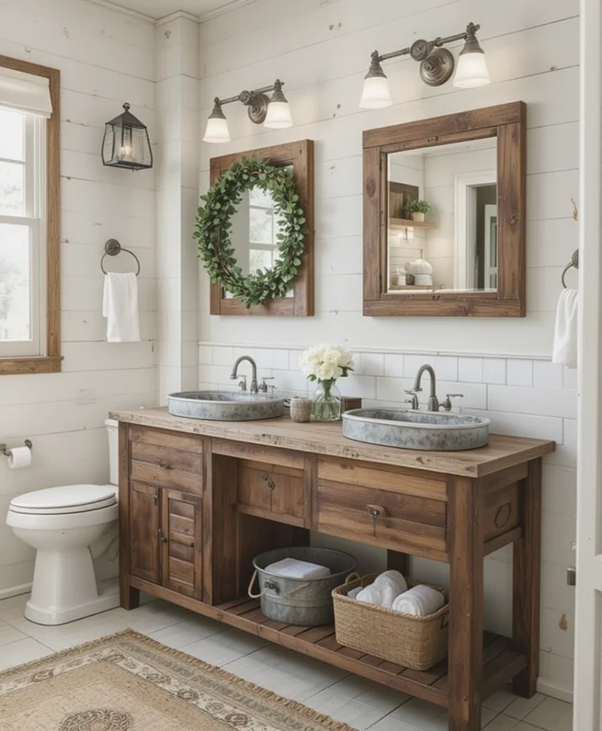 Rustic Bathroom