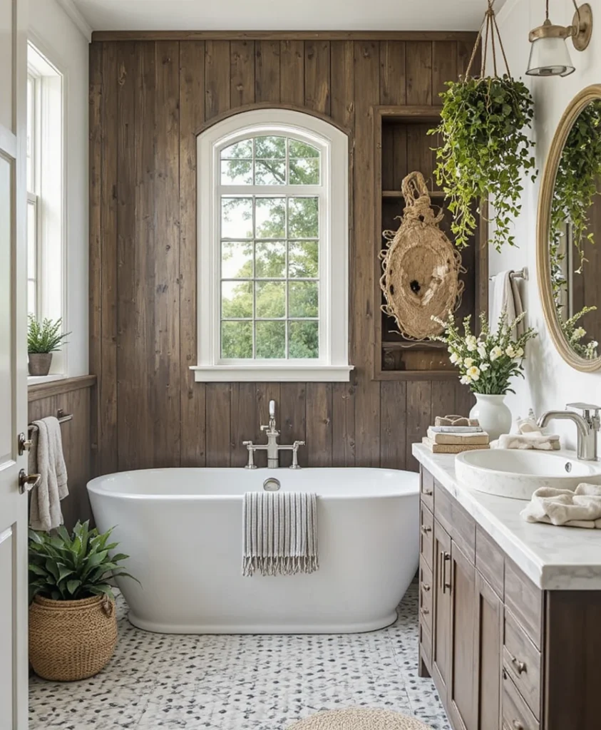 Modern Farmhouse Bathroom