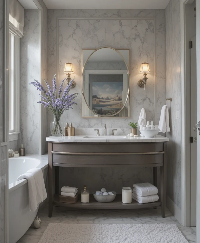 Chic Bathroom Makeover