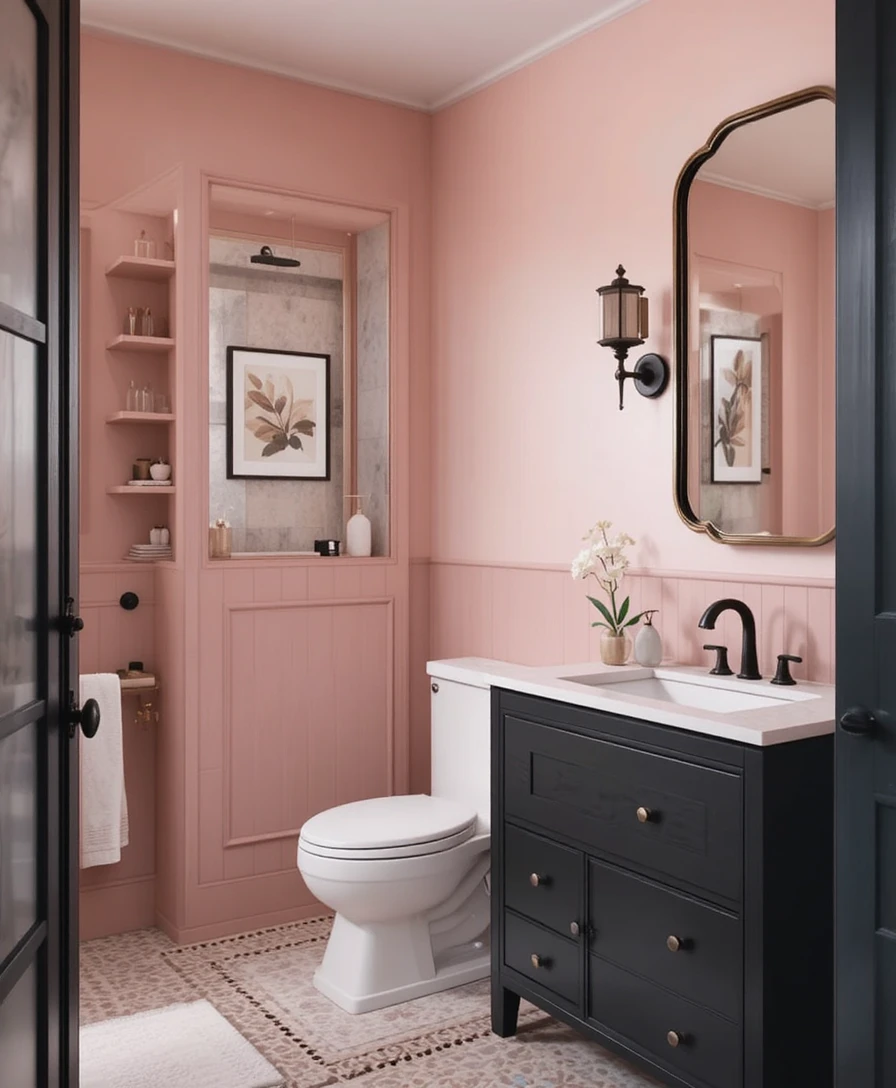 Blush Bathroom Color