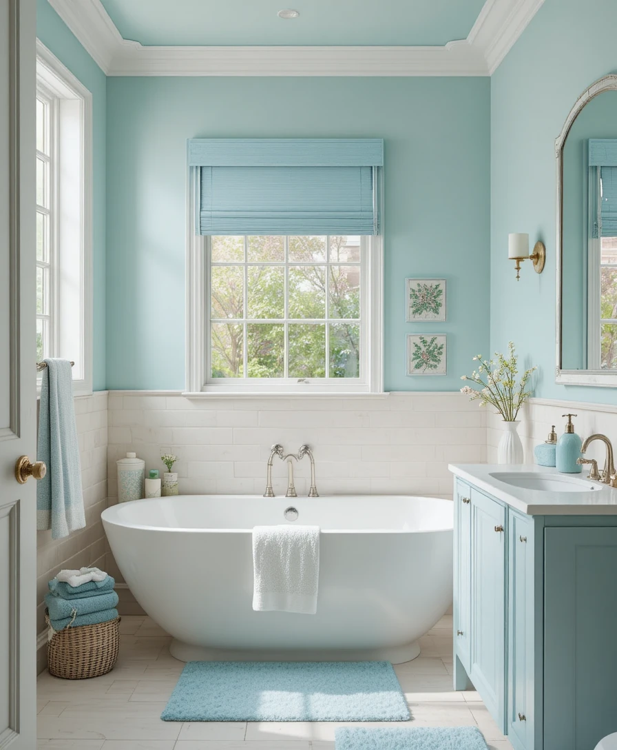 Pastel Bathroom