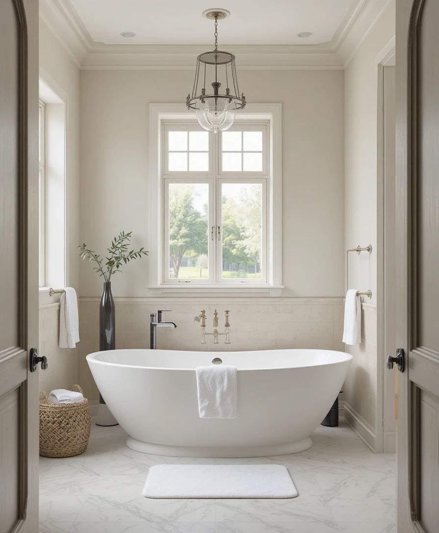 Soft Neutral Bathroom
