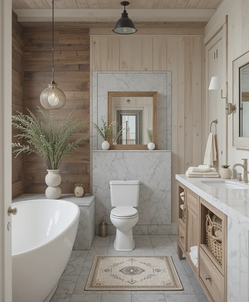 Modern Farmhouse Bathroom