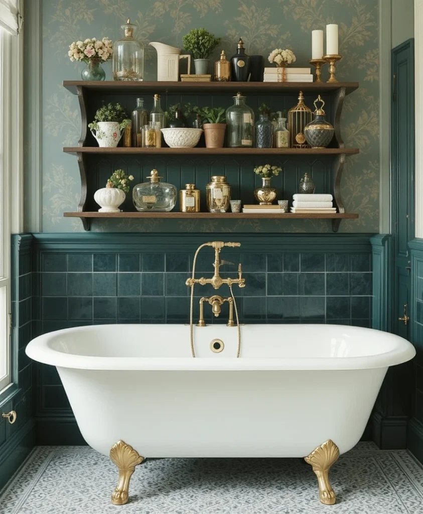 🕰️ 20 Vintage Bathroom Style Ideas That Bring Back Timeless Elegance Want to turn your bathroom into a space that feels classic, cozy, and full of character? A vintage bathroom style is all about romantic charm, antique details, and soft, nostalgic colors. From clawfoot tubs to brass fixtures and subway tiles, these ideas blend old-world beauty with modern comfort. Here are 20 vintage bathroom ideas that capture the perfect mix of tradition and timeless design.
