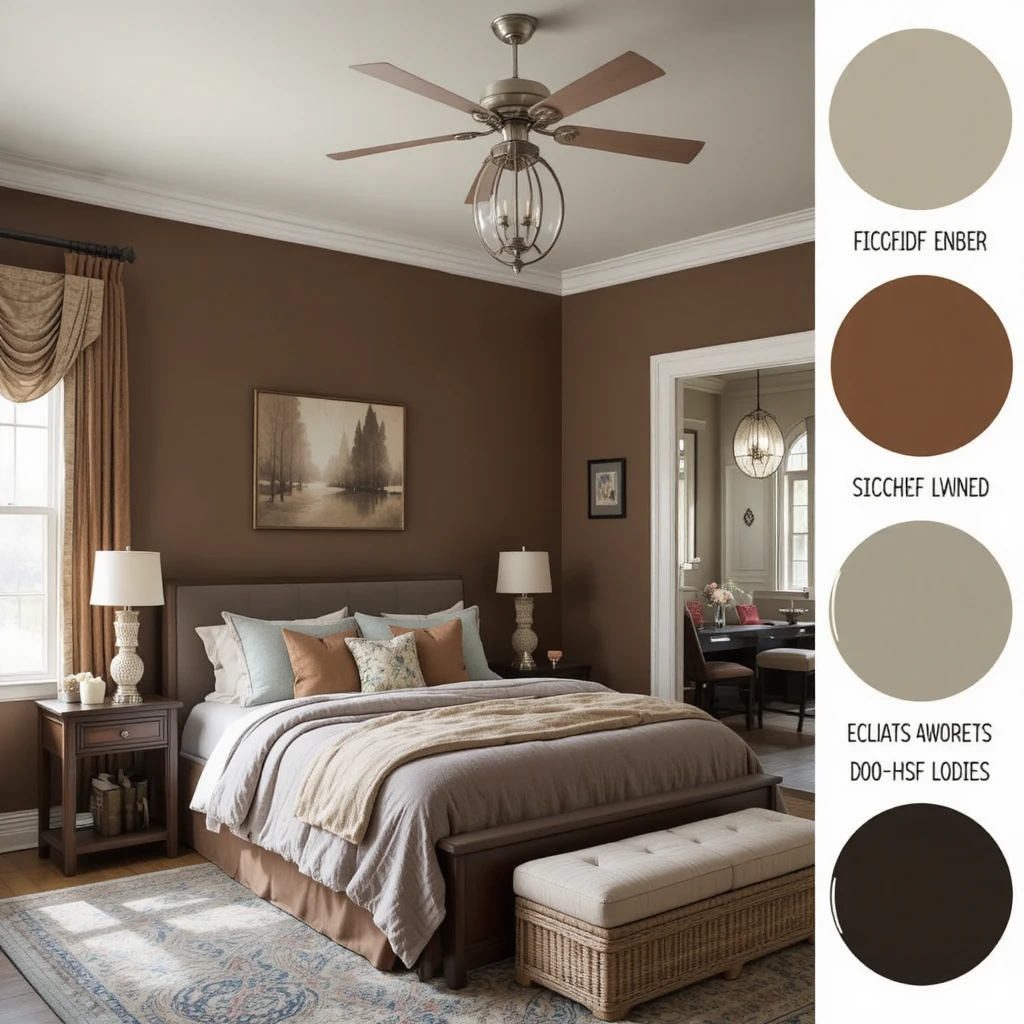 Chocolate Brown Paint Colors