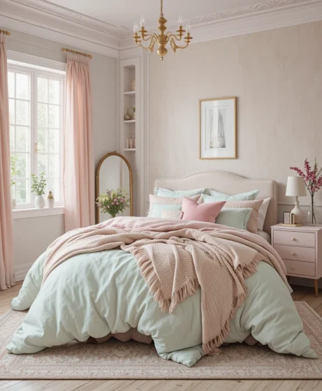 Pastel Bedroom