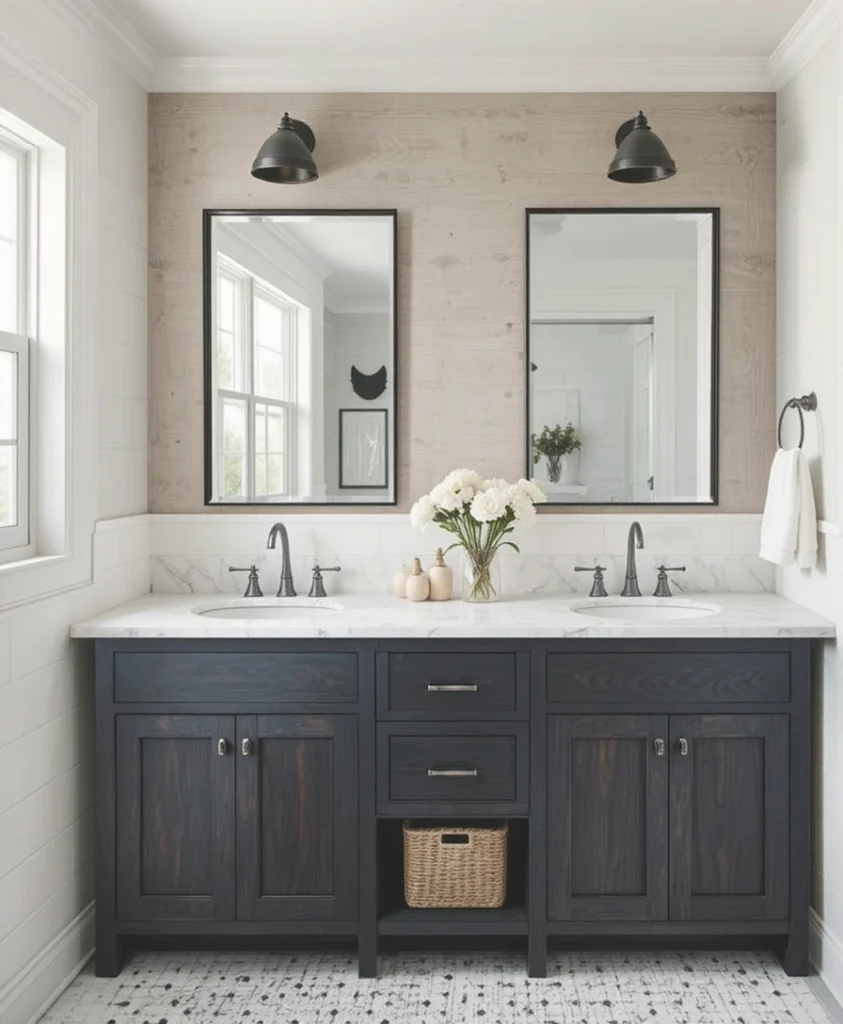 Modern Farmhouse Bathroom