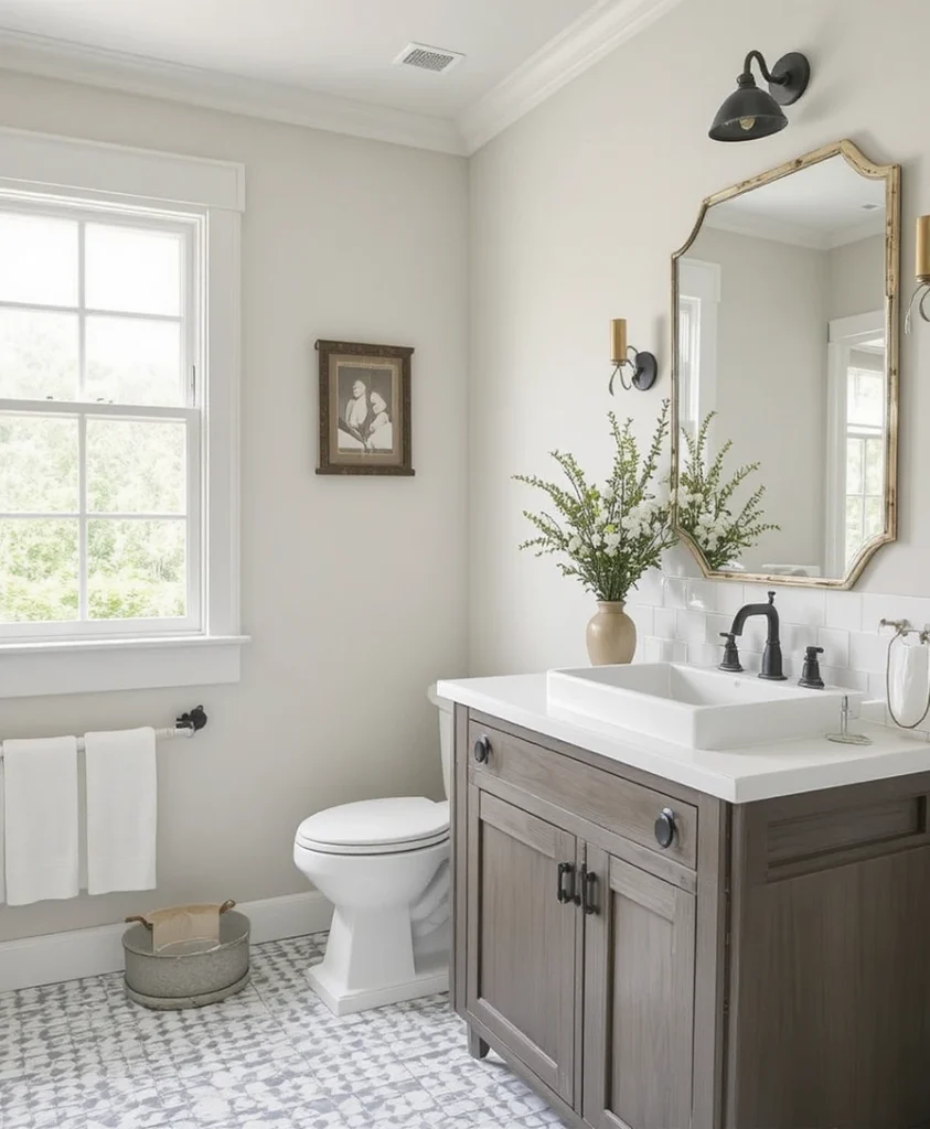 Modern Farmhouse Bathroom