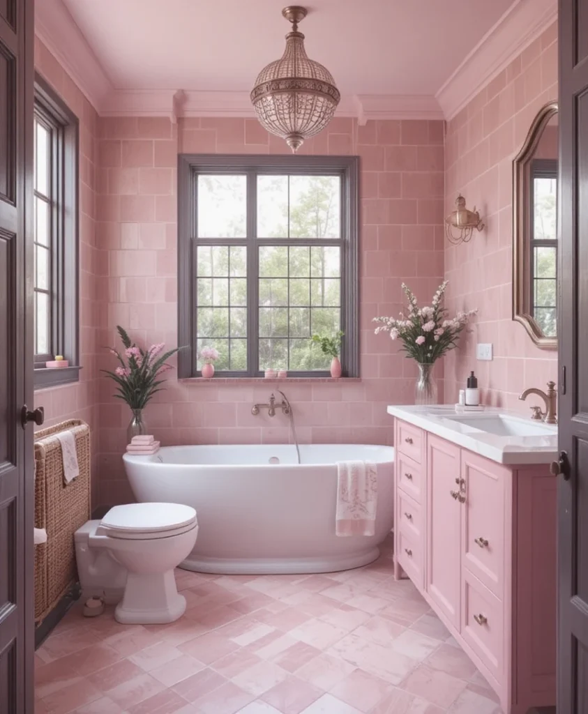  Pink Bathroom