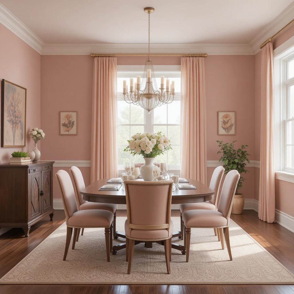  Dusty Rose Paint Colors