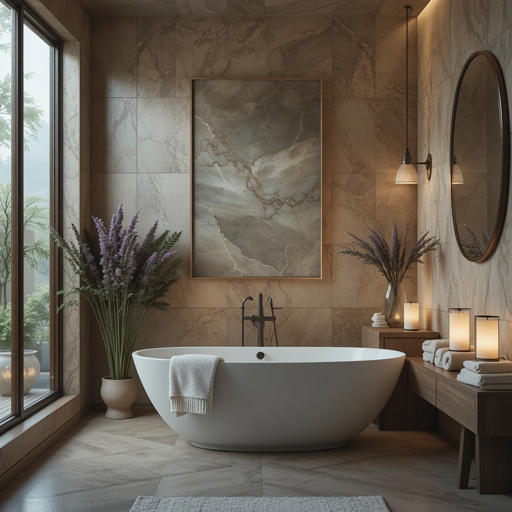 Spa Inspired Bathroom 