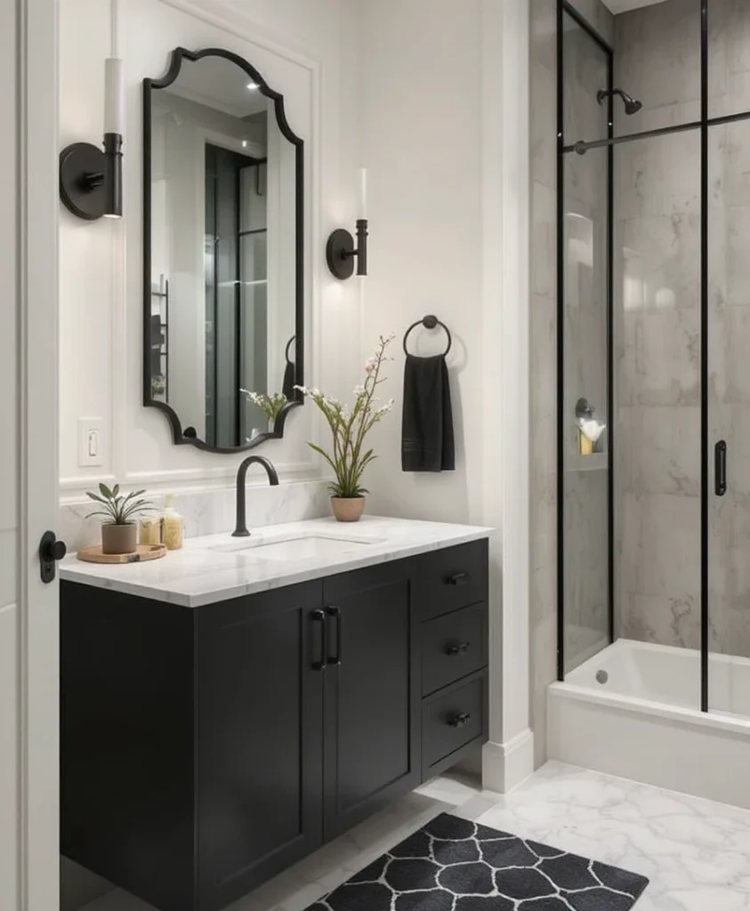 Chic Bathroom Makeover