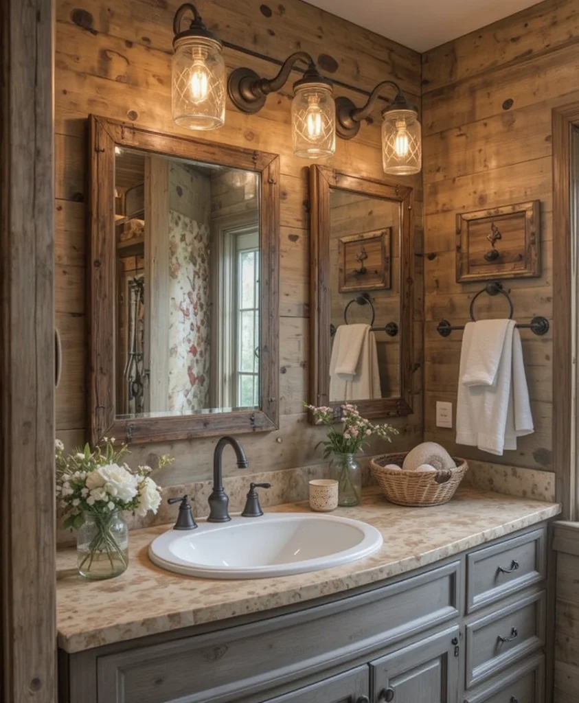 Rustic Bathroom