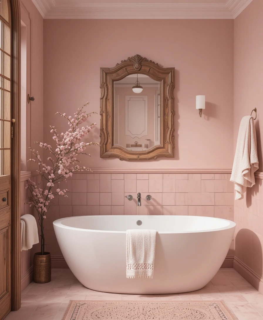 Blush Bathroom Color