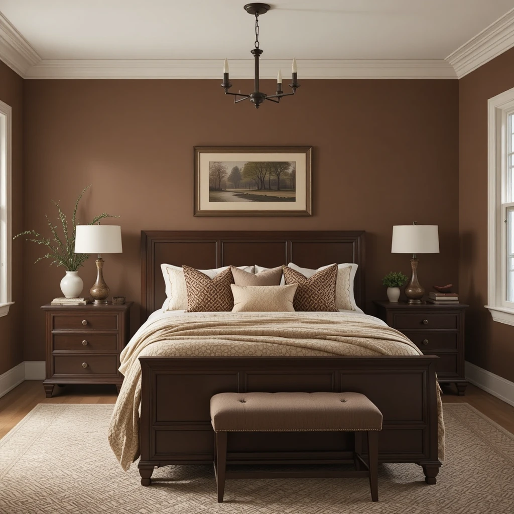 Chocolate Brown Paint Colors