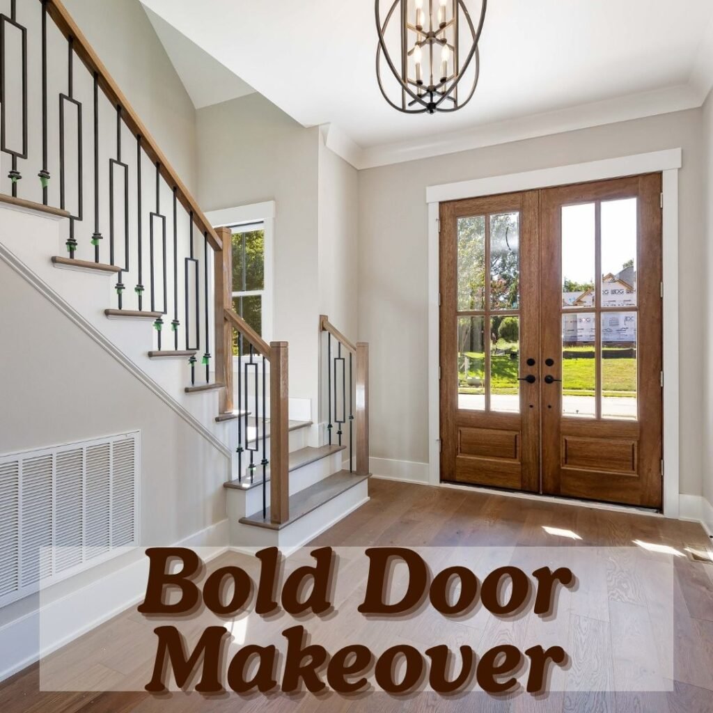 Bold Door Makeover