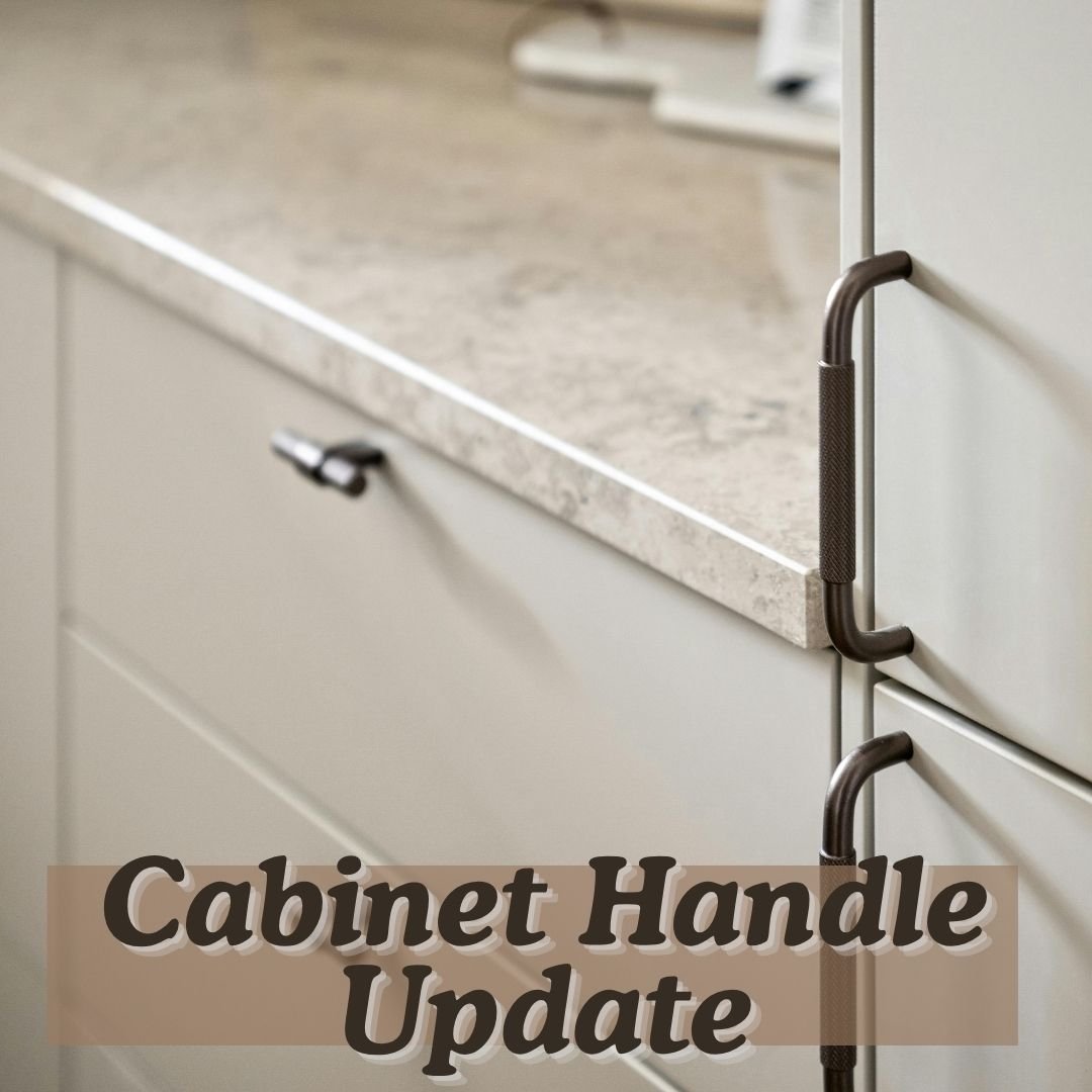 Cabinet Handle Update: DIY Tips to Refresh Your Cabinets