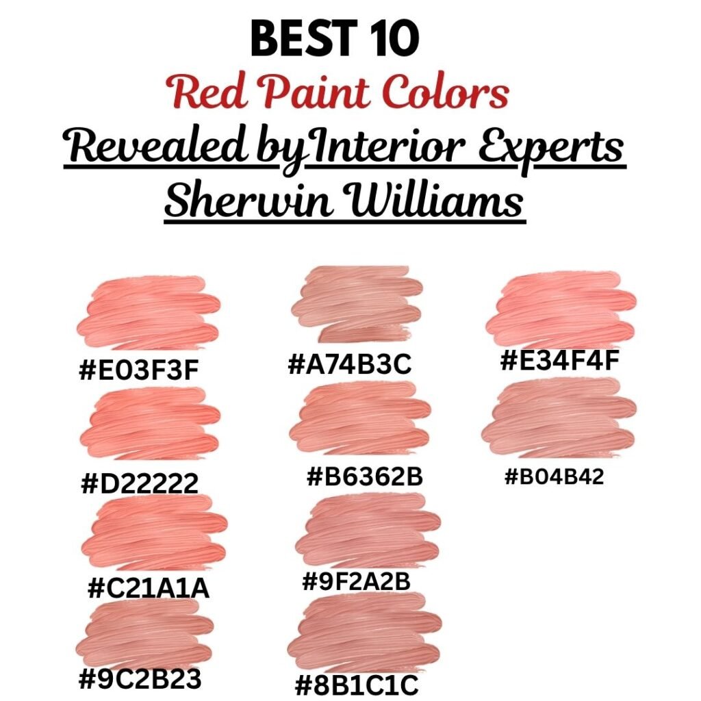 Red Paint Colors
