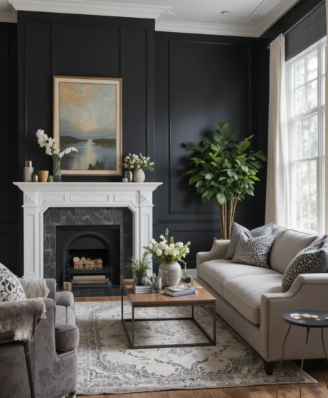 Jet Black Paint Colors