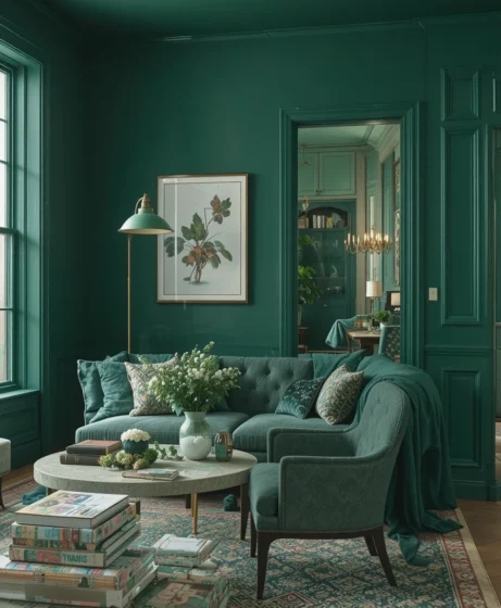 Emerald Paint Colors