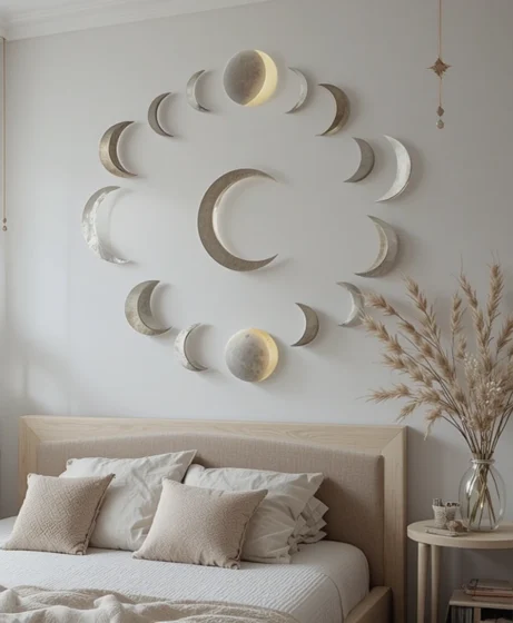 Moon-Phase Wall Art 