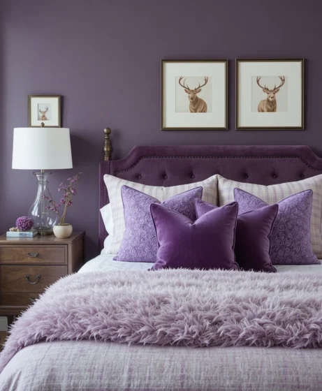Purple Bedroom 