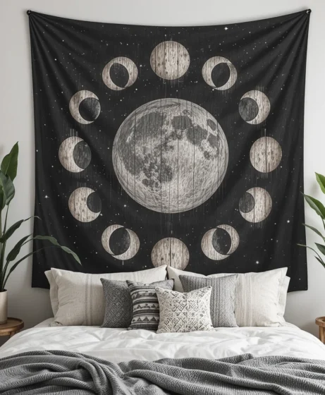 Moon-Phase Wall Art 