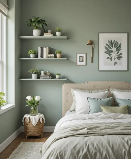  Sage Green Bedroom