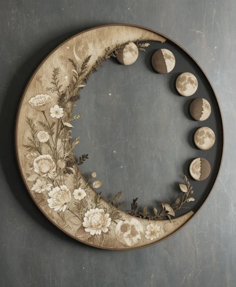 Moon-Phase Wall Art 